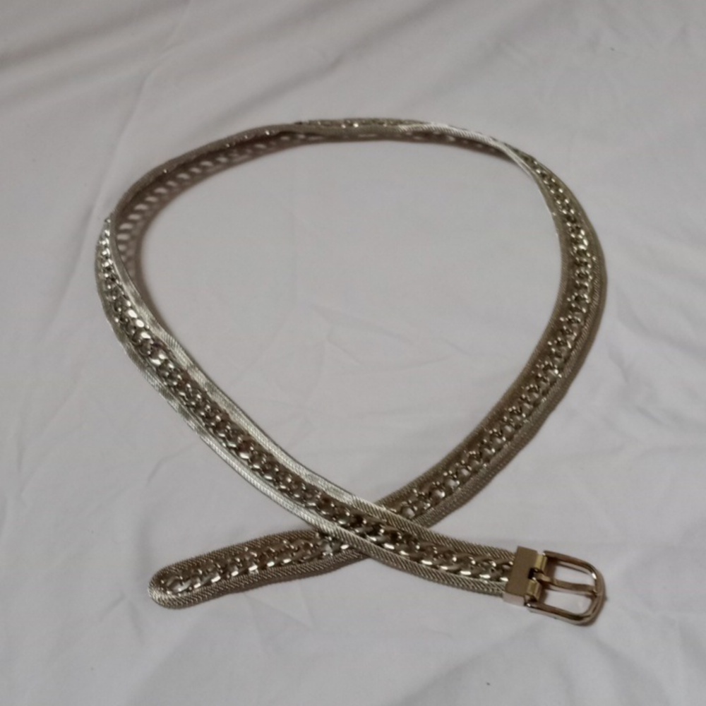 Chic Silver Women's Belt